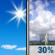 Wednesday: A 30 percent chance of showers and thunderstorms, mainly between 4pm and 5pm.  Mostly sunny, with a high near 89. Light and variable wind becoming northeast 5 to 8 mph in the afternoon. Winds could gust as high as 17 mph. 